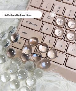 Alternative view of Heightened DIY Crystal Glass Ball Keyboard Stickers