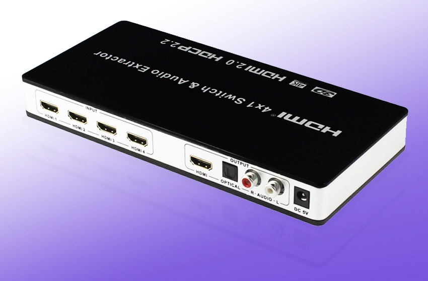 Switch With Audio Four In And One Out - Image 8