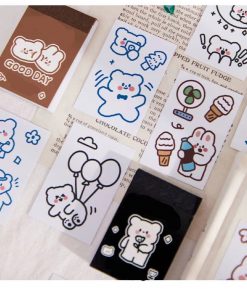 Alternative view of Stickers This Account Material Decorative Stickers 50 Sheets