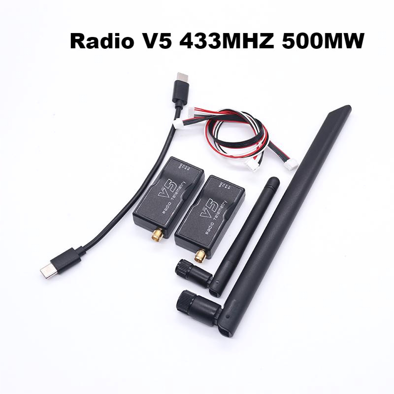 Radio Telemetry V5 Data Transmission Module 433915MHZ 500MW Radio UAV