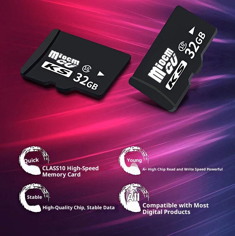 TF Card 32G Mobile Phone Camera 6 Monitoring Driving Recorder Memory Card - Image 7