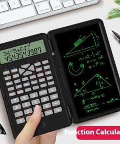 Alternative view of New Scientific Calculator Accounting Special Portable Mini Tablet Computing Machine Handwriting Board Exam Student
