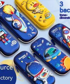 Three-dimensional Pencil Case Primary School Kindergarten Cartoon Large Capacity Pencil Case Pencil Box