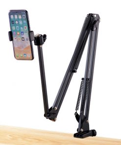 Desktop Lazy Bracket, Tablet Cantilever Support Frame, Live Streaming And Drama-watching Artifact, Foldable Metal Cantilever Bracket