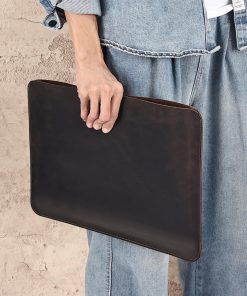 Alternative view of Computer Multi-functional Crazy Horse Leather Horizontal Liner Bag