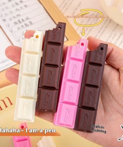 Creative Chocolate Ballpoint Pen Cartoon Simulation Food Student Studying Stationery Supplies