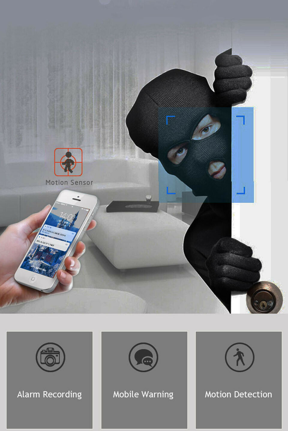 WiFi wireless CCTV IP camera home security monitor - Image 4