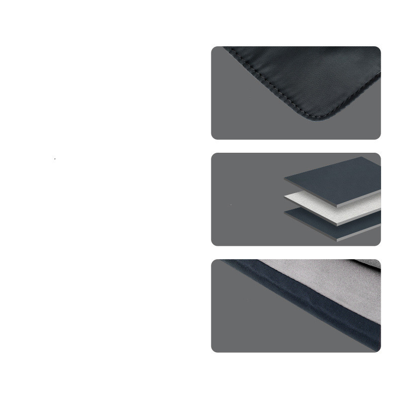 Black and white laptop bag laptop protective cover - Image 3