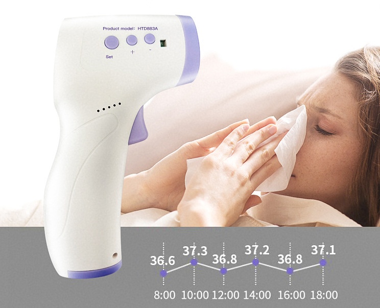 Non-Contact High-Precision Temperature Measuring Gun - Image 5