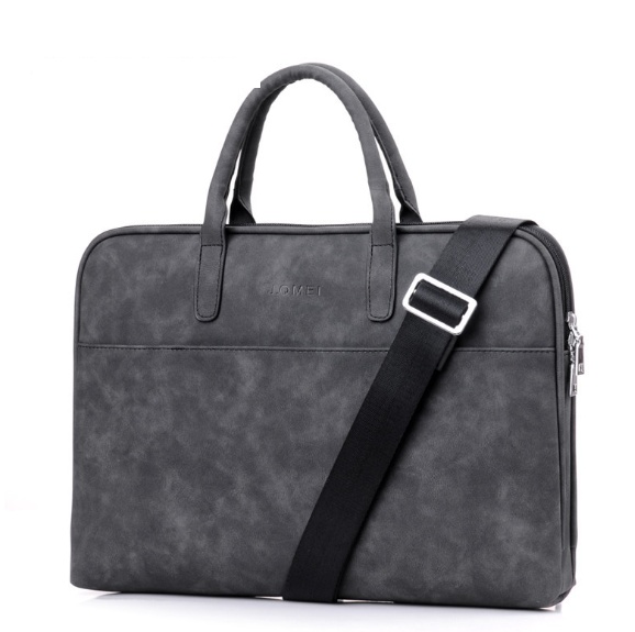 Faux Leather Laptop Bag For Women - Image 7
