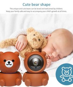 Bear Camera1080P Wifi IP Camera Auto Tracking IR Night Vision Home Security Camera