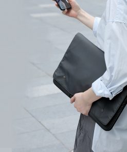 Alternative view of Black and white laptop bag laptop protective cover