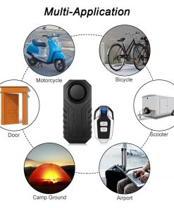Installation-free Rainproof Large-volume Electric Car Alarm Bicycle Motorcycle Anti-theft Device
