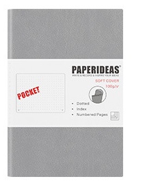 Soft leather Notebook aA6 Diary Portable Portable Small Notepad With Blank Page Number Pocket Book - Image 9