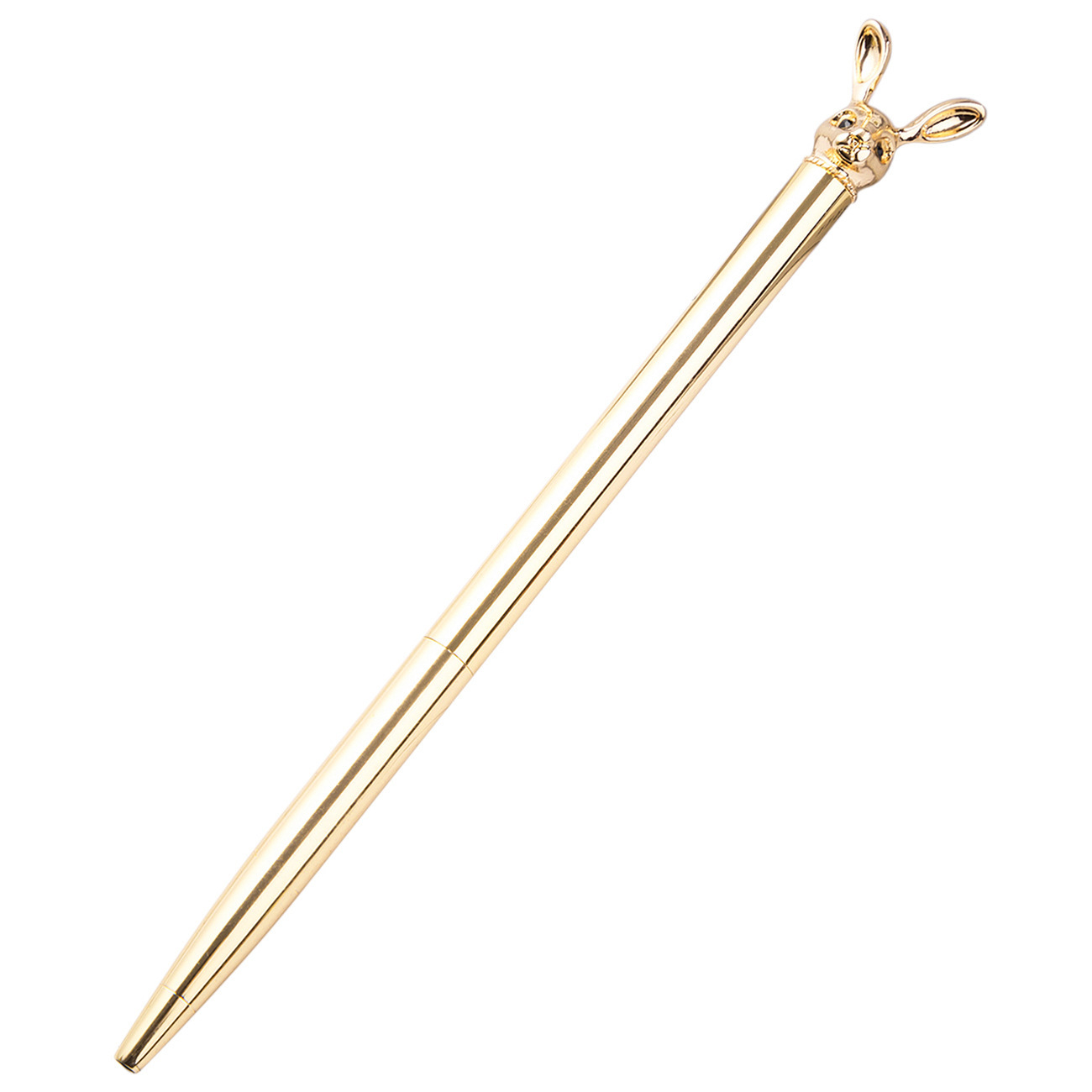 New Korean Fashion Cute Rabbit Metal Pen Metal Ballpoint Pen Custom Rotating Metal Pen Ballpoint Pen - Image 3