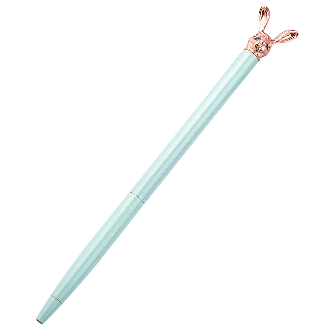 New Korean Fashion Cute Rabbit Metal Pen Metal Ballpoint Pen Custom Rotating Metal Pen Ballpoint Pen - Image 10