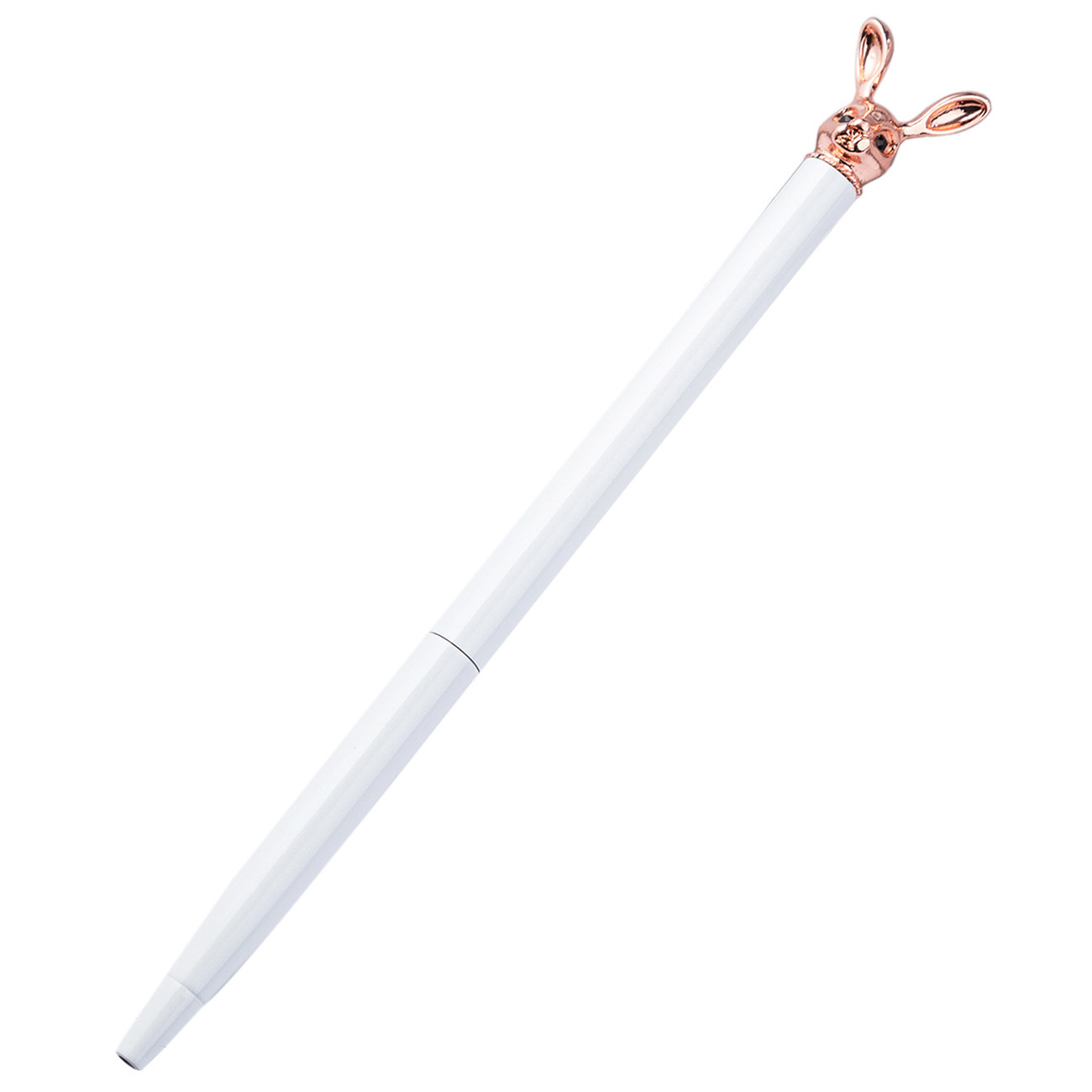 New Korean Fashion Cute Rabbit Metal Pen Metal Ballpoint Pen Custom Rotating Metal Pen Ballpoint Pen - Image 7