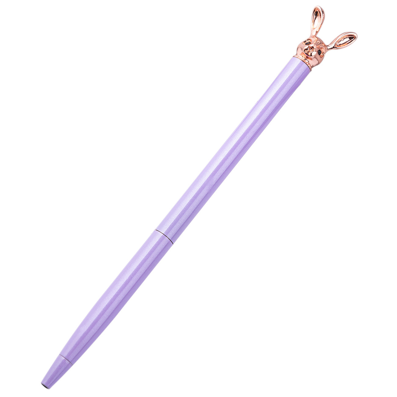 New Korean Fashion Cute Rabbit Metal Pen Metal Ballpoint Pen Custom Rotating Metal Pen Ballpoint Pen - Image 9