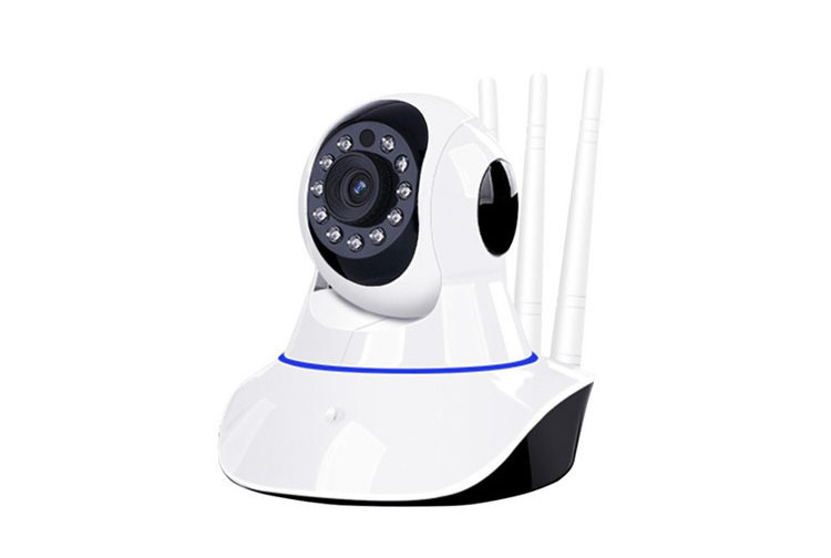 Intelligent Rotary Head Shaker Wifi Remote Wireless Network Three Antenna Camera Home Monitoring Hd Night Vision - Image 3