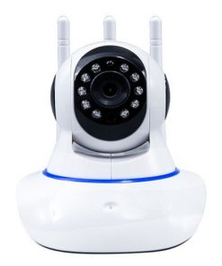 Intelligent Rotary Head Shaker Wifi Remote Wireless Network Three Antenna Camera Home Monitoring Hd Night Vision