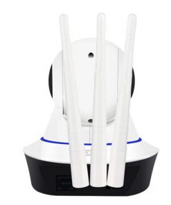 Alternative view of Intelligent Rotary Head Shaker Wifi Remote Wireless Network Three Antenna Camera Home Monitoring Hd Night Vision