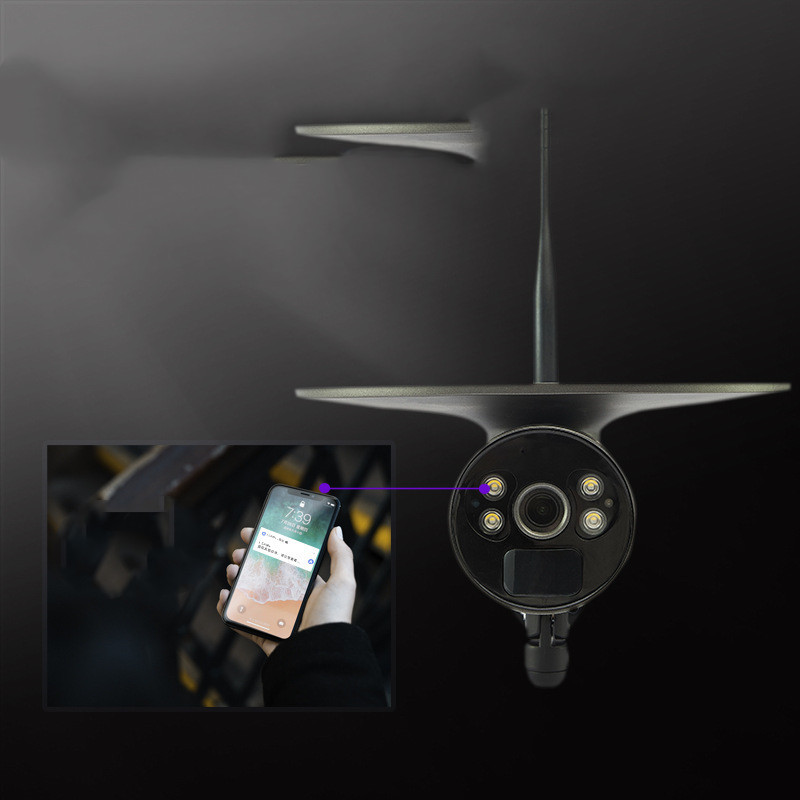 New Solar Wireless WIFI Camera 4G Outdoor High-definition Full Color Mobile Phone Remote Monitoring Camera - Image 5