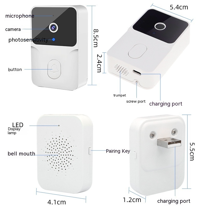 Video Doorbell Wireless Remote Home Monitoring Video - Image 8