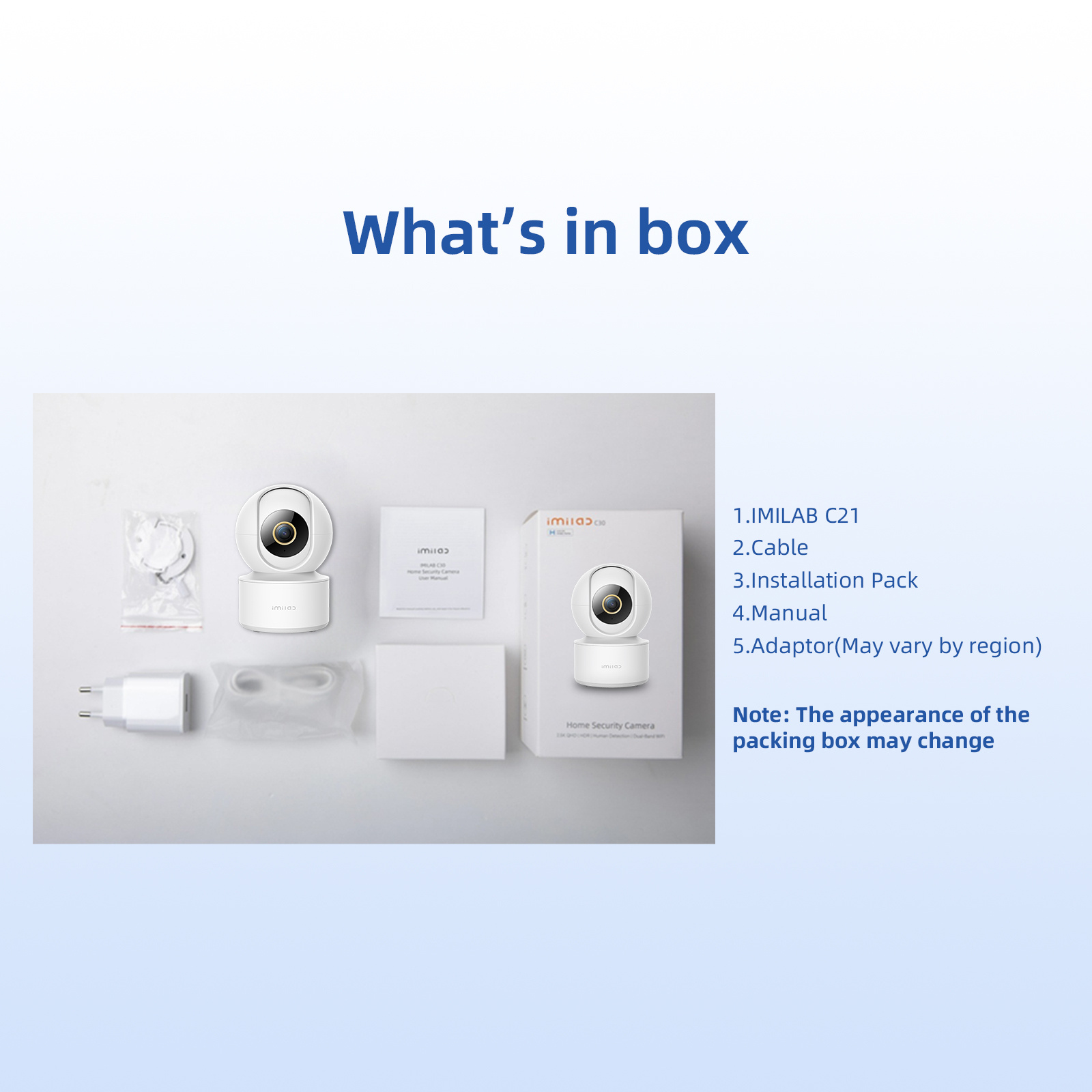 IMILAB C21 2.5K Surveillance Camera Vedio Wifi IP Smart Indoor Home Security Baby Monitor 360view Starlight Night Vision Cam - Image 7