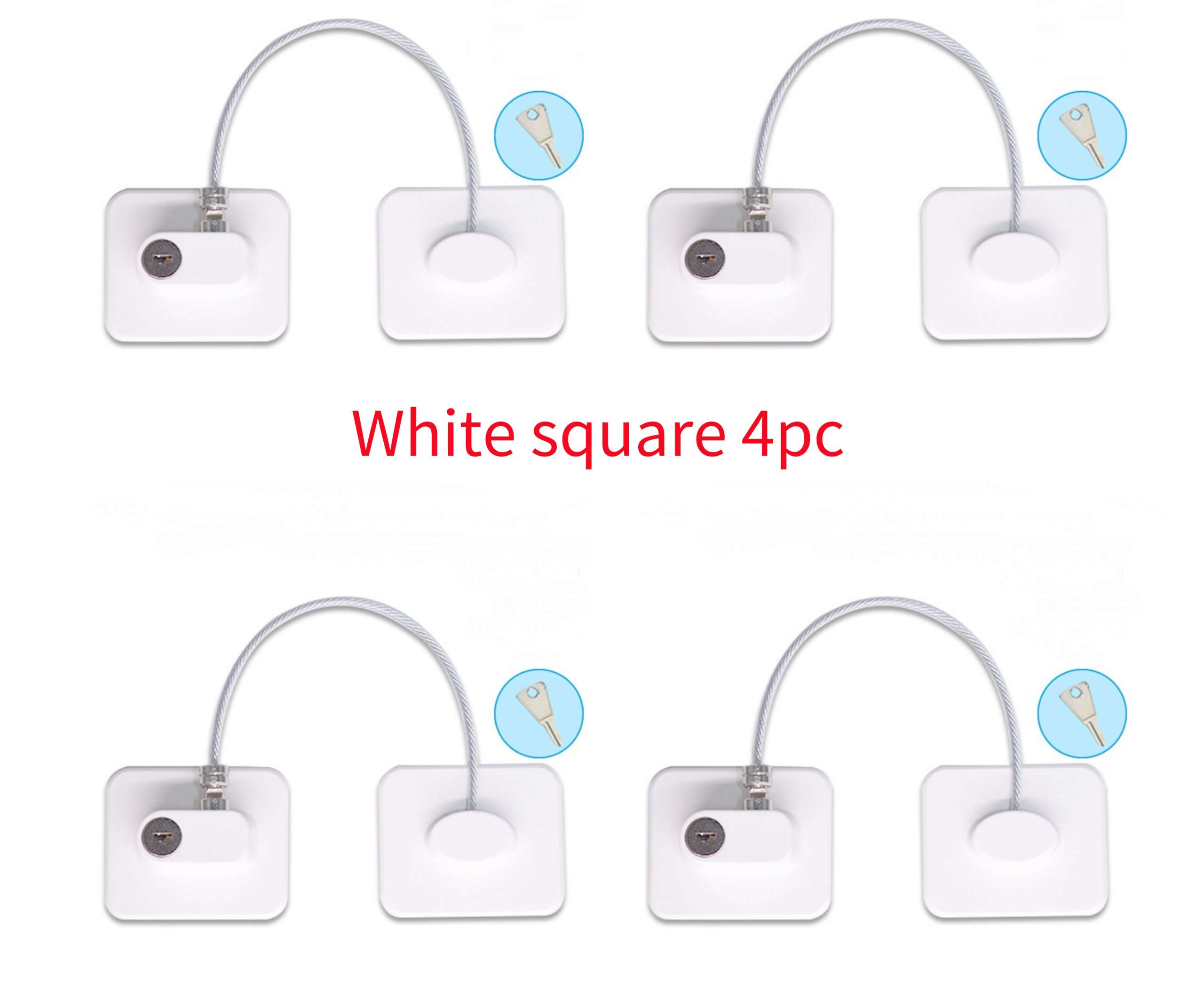 Window Security Chain Lock Window Cable Lock Restrictor Multifunctional Window Lock Door Security Guard for Baby Safety 1Pcs - Image 7