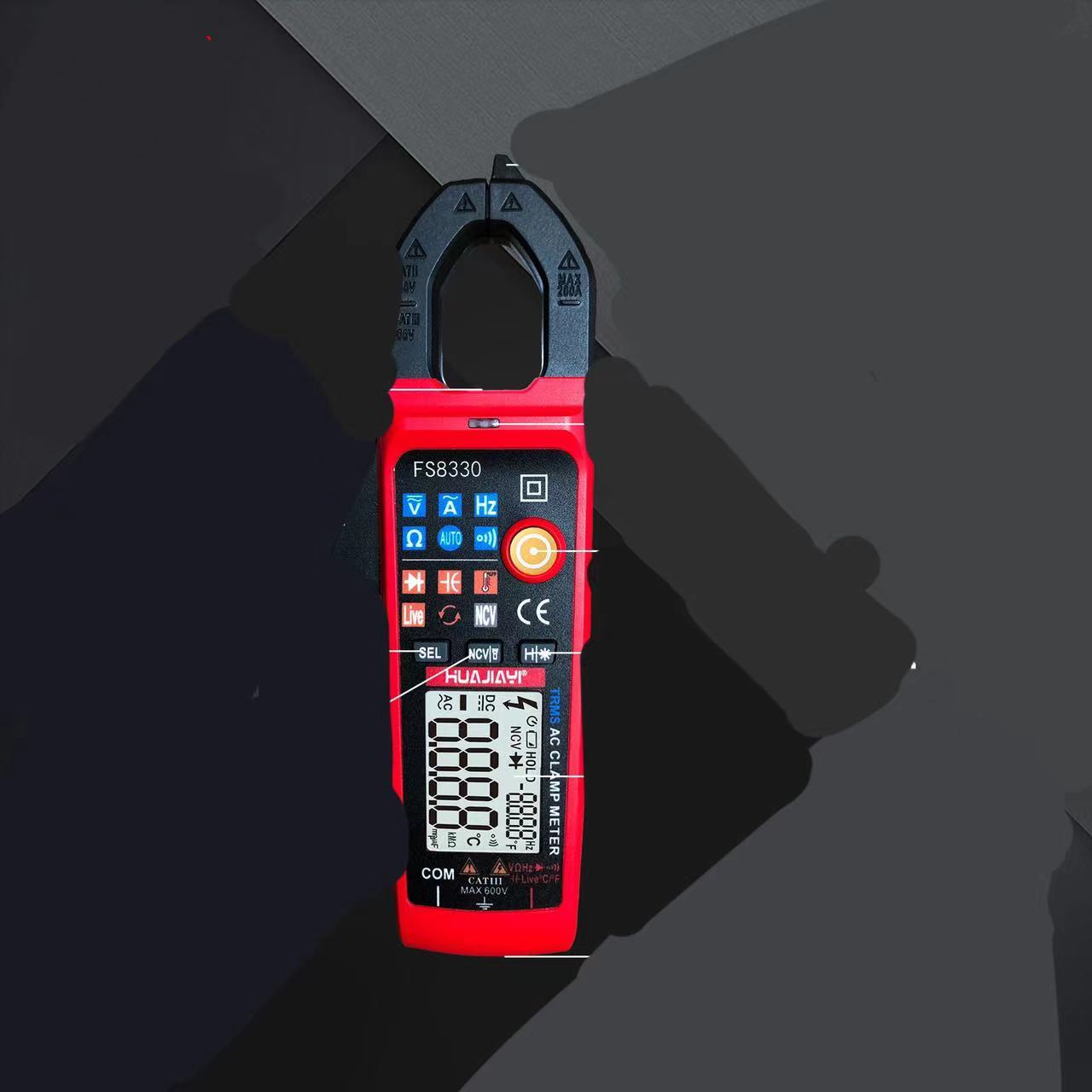 Electrical Meter Automatic Intelligent Anti-burning Ammeter Multimeter Multi-power Energy Table - Image 2