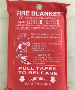 Fire Blanket Fiberglass Fire Flame Retardant Emergency Survival Fire Shelter Safety Cover Fire Emergency Blanket