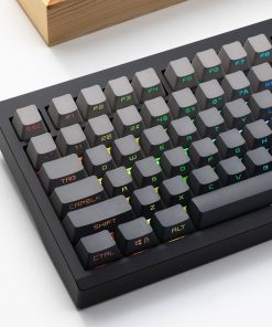 DIY Mechanical Keyboard Kit With Knob Supports Hot Swap RGB Backlight