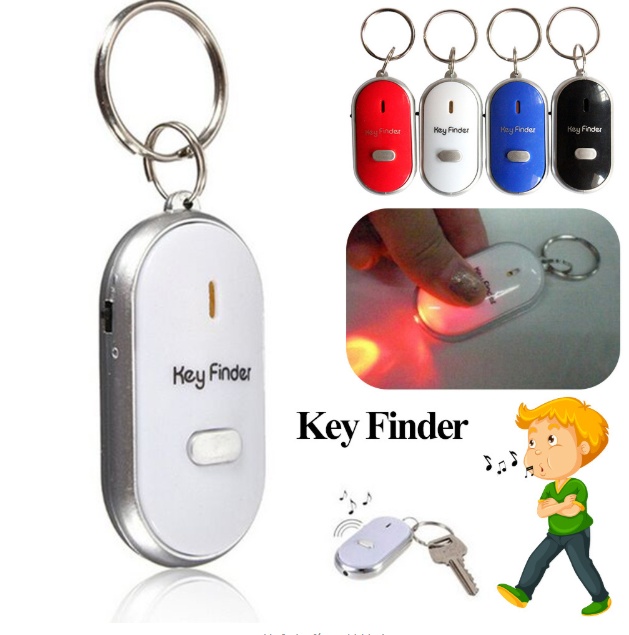 Key Finder Artifact Whistle Key Lost-proof Device Voice Control Key Finder Accessory - Image 3