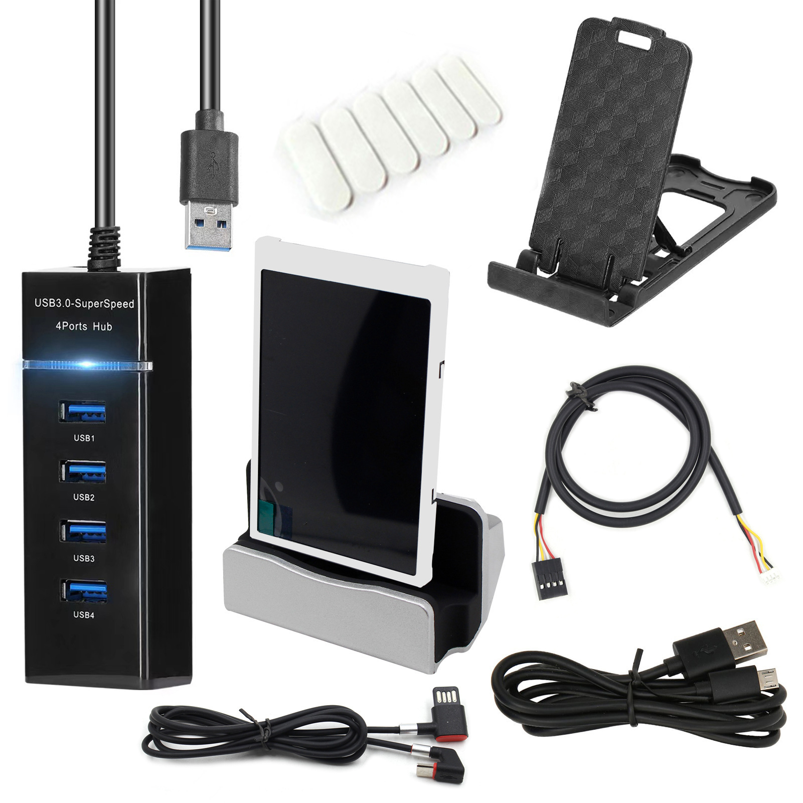 3.5-inch Computer Small Secondary Screen IPS Full View USB Chassis Monitor Date Display - Image 4