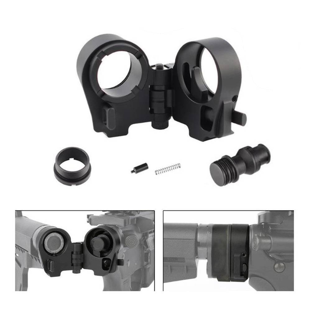 Third Generation Tactical Folding Nut Folding Back Bracket Adapter - Image 6