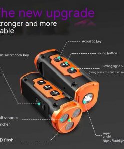 Alternative view of Three-head Ultrasonic Dog Repellent Artifact High-power Spray