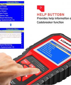 Alternative view of KW850 OBD2 CAN BUS Code Reader car engine fault code detector scanner