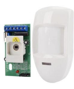 Wired Pir Motion Sensor Passive Infrared Detector Wall Mounted Warning Alarm Relay Home Security System
