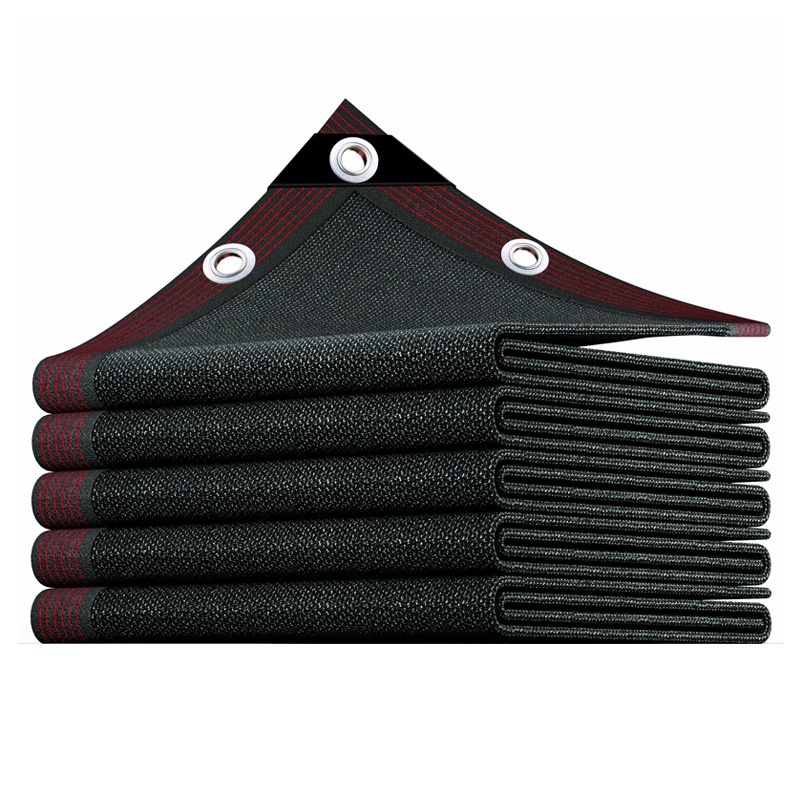 Agricultural Greenhouse Courtyard Sunshade Vegetable Insulation Black Sunshade Net - Image 4