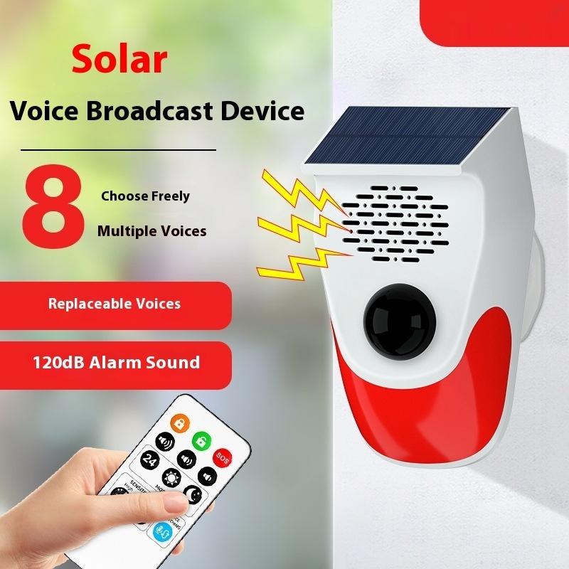 Solar Infrared Alarm Animal Drive Warning Indicator - Image 5