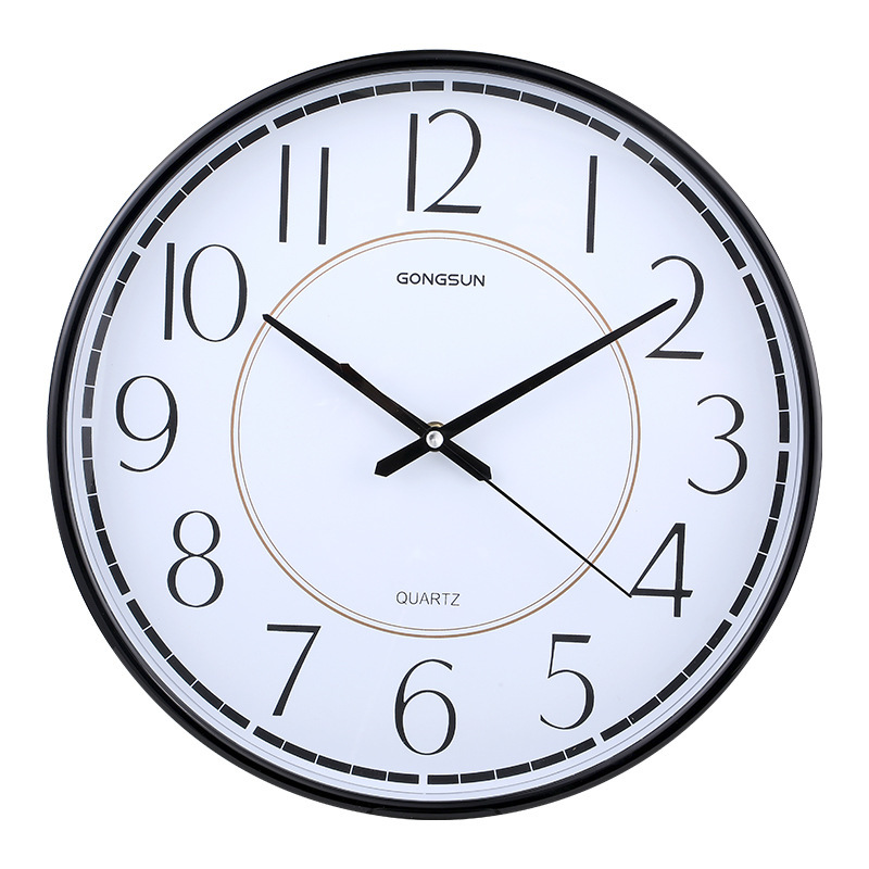 Wall Clock Office Simple Nordic Atmosphere Home Fashion Creative Bedroom Round Clock - Image 4