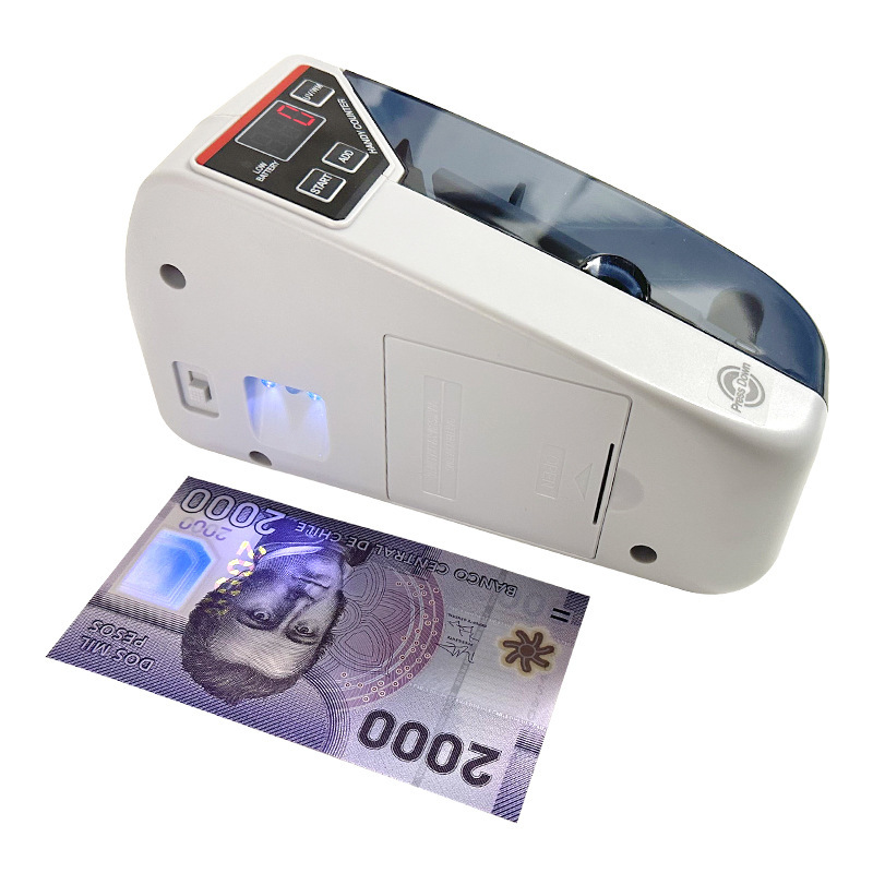 V31 Foreign Currency Counting Machine With Purple Light Banknote Verification