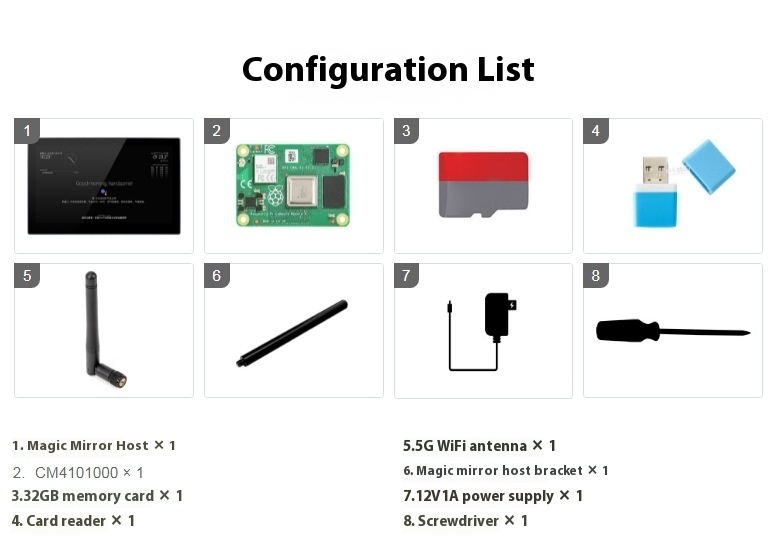 133 Integrated Computer Voice Assistant CM4 Main Control Touch Display - Image 7