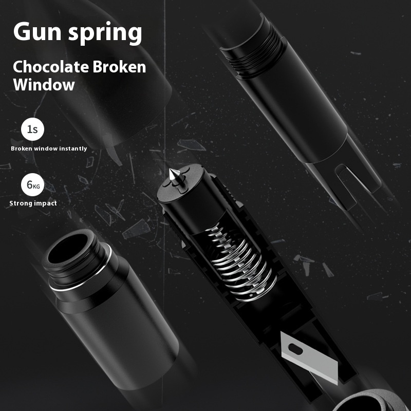 Multifunctional Vehicle Emergency Window Breaking Machine - Image 3