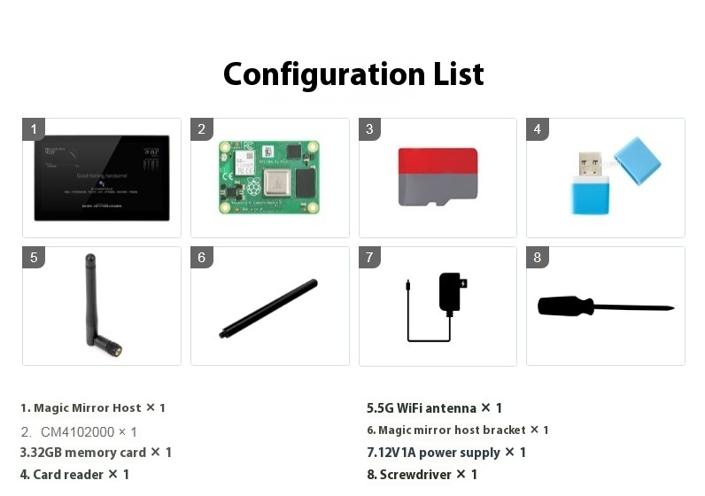 133 Integrated Computer Voice Assistant CM4 Main Control Touch Display - Image 8