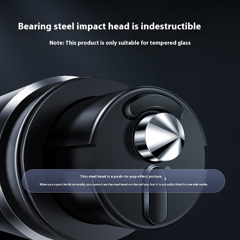 Automobile Safety Hammer Escape Broken Window Cuttable Safety Belt - Image 3