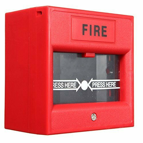 Wired Security Button Hand Breaking Glass Emergency Fire Alarm - Image 4