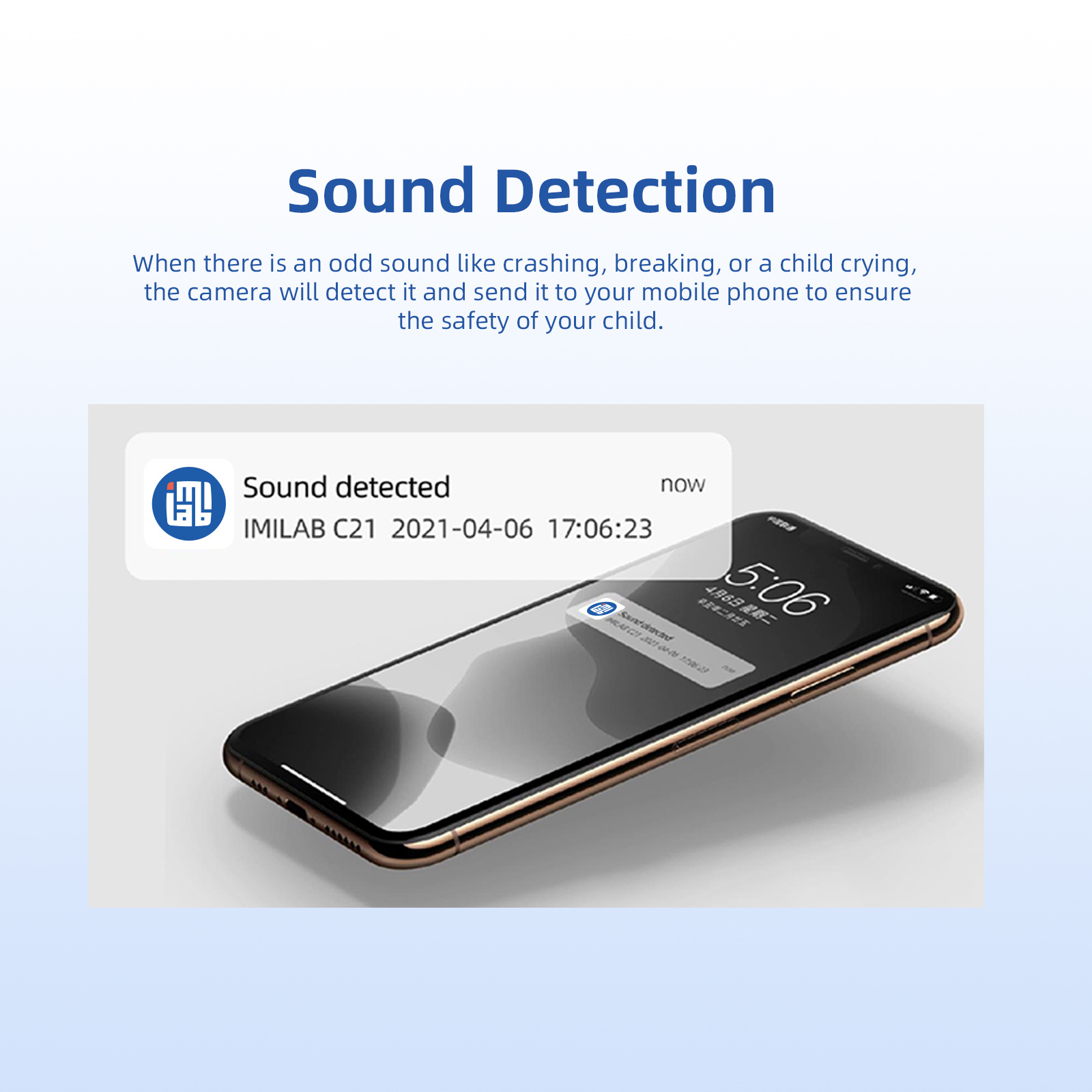 IMILAB C21 2.5K Surveillance Camera Vedio Wifi IP Smart Indoor Home Security Baby Monitor 360view Starlight Night Vision Cam - Image 8