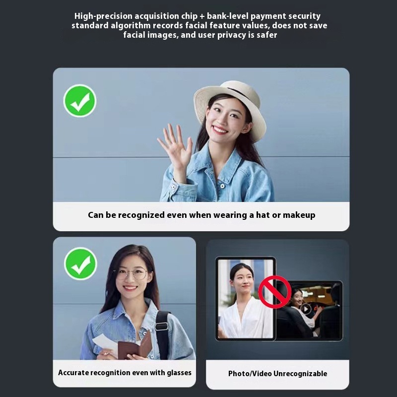Face Recognition Fingerprint Password Smart Door Lock - Image 2