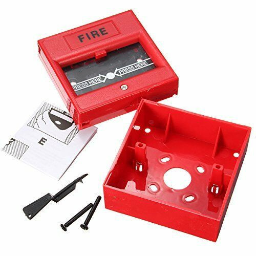 Wired Security Button Hand Breaking Glass Emergency Fire Alarm - Image 3